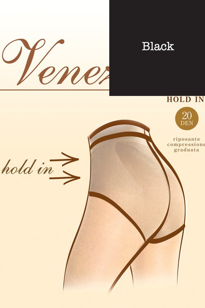 Veneziana Hold In 20 Abdomen Shaping Pantyhose for a sleek look and comfortable fit, perfect for stylish outfits.