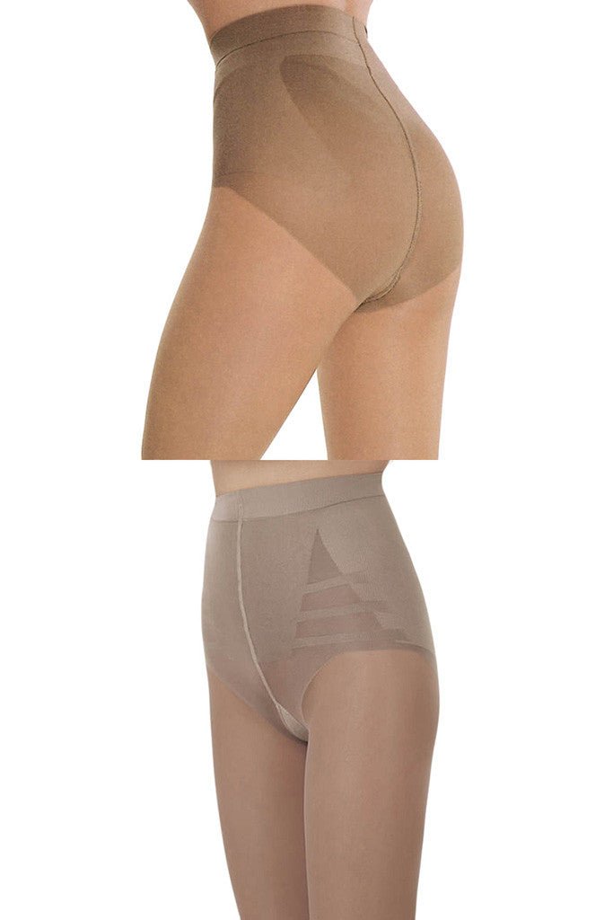 Veneziana Hold In 20 Abdomen Shaping Pantyhose offer stylish support for a flattering silhouette. Perfect for any outfit.