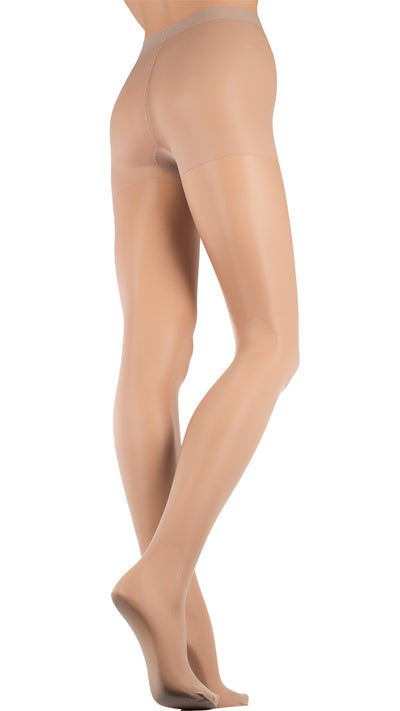 Cleo 15 Silky Sheer to Waist Pantyhose showcase elegant, stunning legs with a comfortable, smooth fit. Perfect for any occasion.