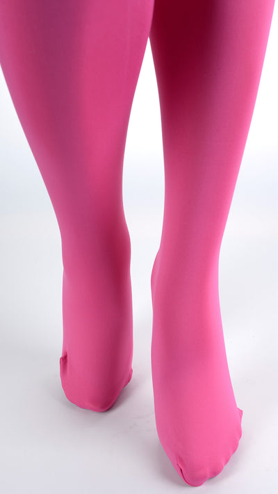 Caballero OTK Stockings for Trendy and Versatile Style in vibrant pink, perfect for any fashionable occasion.
