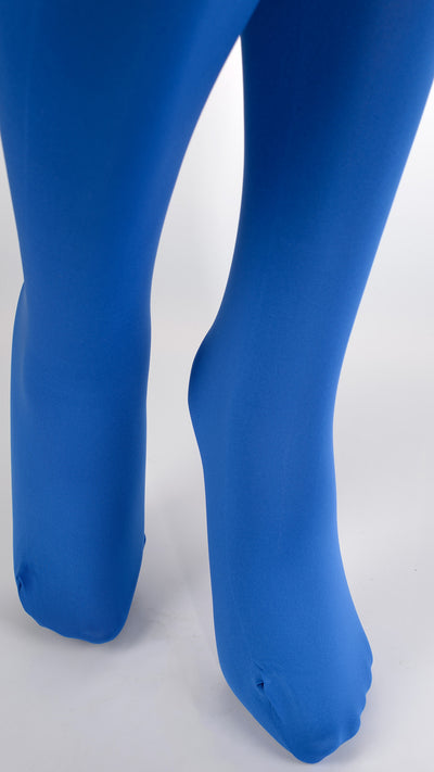 Caballero OTK Stockings for Trendy and Versatile Style in vibrant blue, perfect for stylish outfits and occasions.