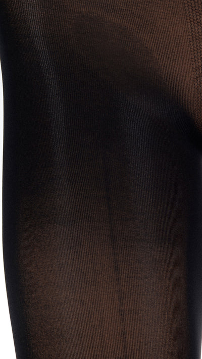 Cortina 100 Den Soft Opaque Tights offer cozy glamour, perfect for chilly autumn and winter weather by Trasparenze.