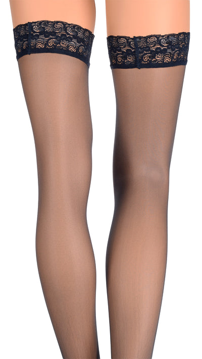 Fanny 15 Den Lace Top Thigh Highs offer elegance and allure, perfect for enchanting evenings and stylish outfits.