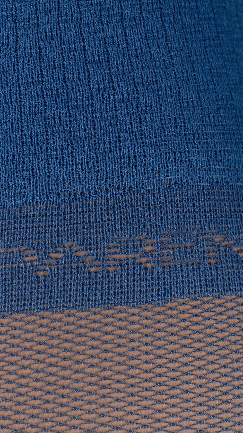 Hannah 20 Den Micro Tulle Pantyhose in a rich blue, perfect for adding elegance to any outfit. Discover effortless charm!