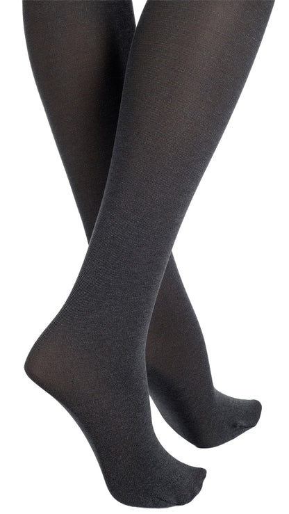 Stylish Melany 80 Den Soft Cotton Thigh Highs provide warmth and comfort, perfect for chilly days.