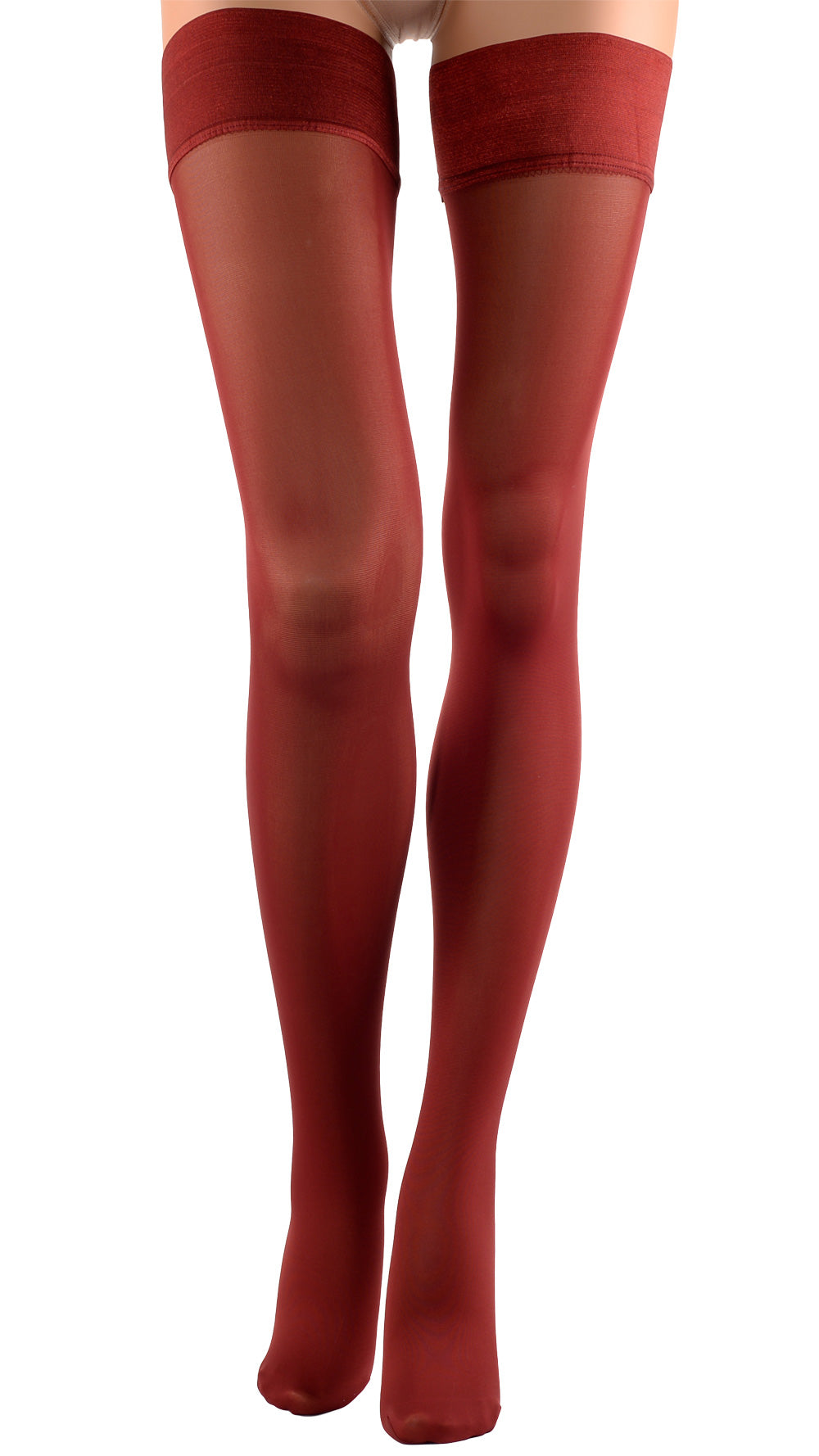 Elevate your style with Miranda 70 Den Opaque Thigh Highs, perfect for an elegant evening look.