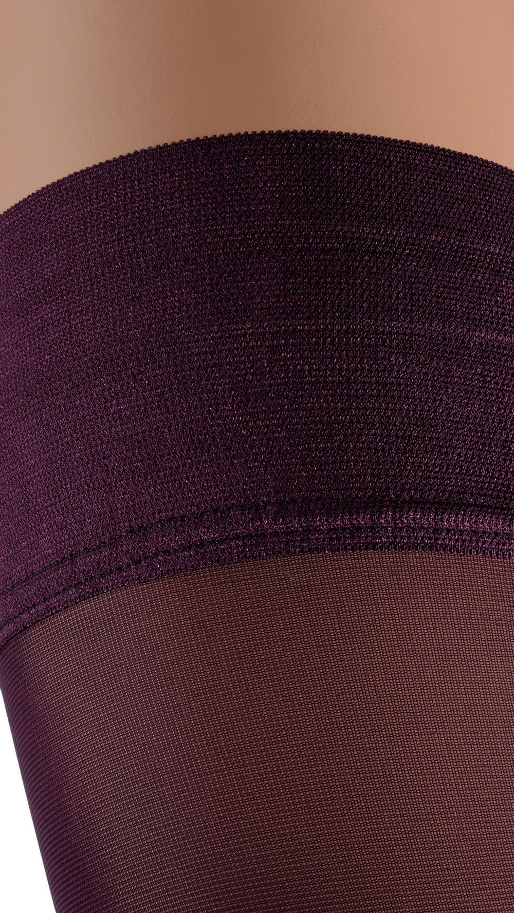 Miranda 70 Den Opaque Thigh Highs in magenta, perfect for adding elegance to any outfit. Elevate your style effortlessly.