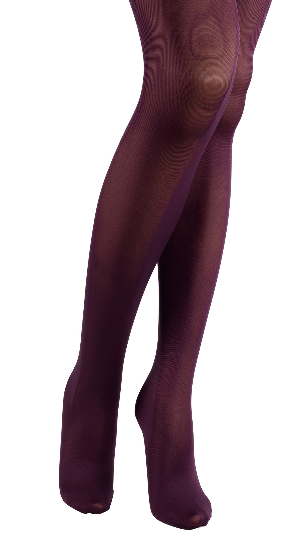 Elevate your elegance with Miranda 70 Den Opaque Thigh Highs in rich magenta, perfect for any sophisticated outfit.