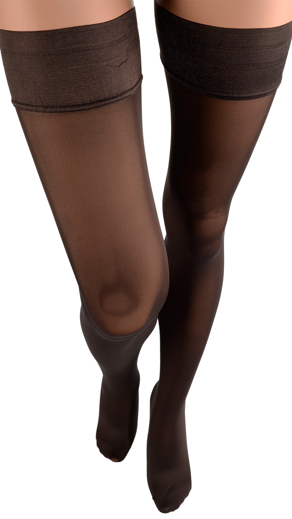 Miranda 70 Den Opaque Thigh Highs offer elegant style, perfect for elevating your evening attire effortlessly.