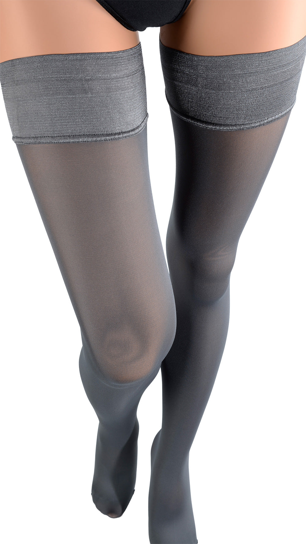 Elevate your style with Miranda 70 Den Opaque Thigh Highs, perfect for any elegant evening.