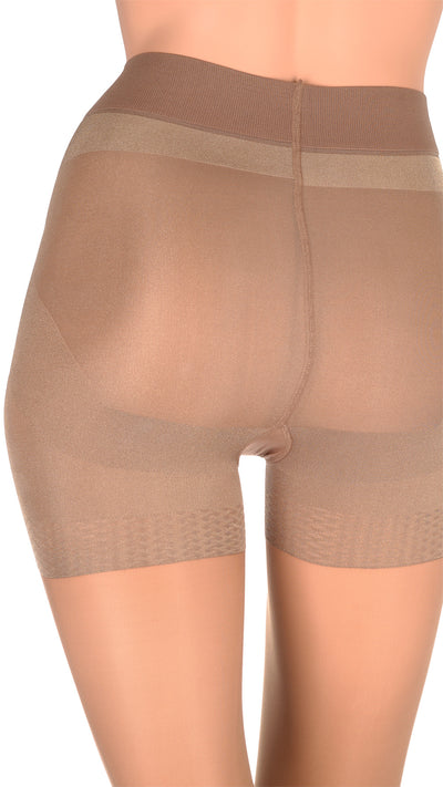 Enhance your silhouette with Modella 20 Den Push Up Pantyhose for Flawless Shaping, designed for elegance and comfort.