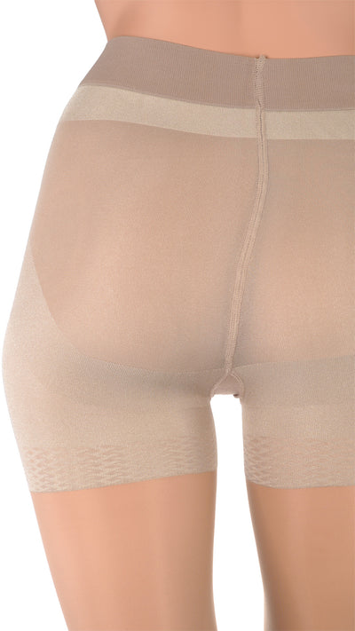 Modella 20 Den Push Up Pantyhose for Flawless Shaping, featuring a smooth design for a sleek silhouette.