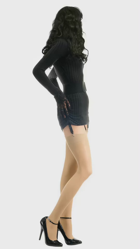 Load video: Trasparenze Sara Stockings