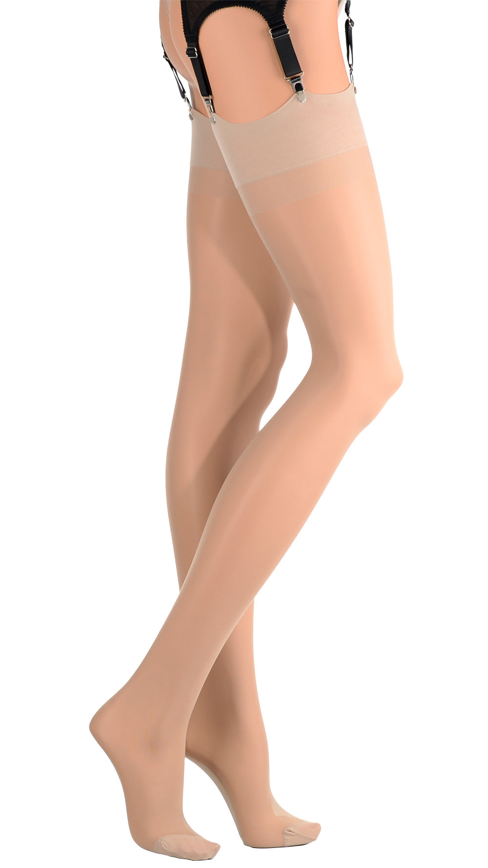 Sara 20 Den Silky Stockings offer elegance and comfort, perfect for any evening look. Elevate your style effortlessly.