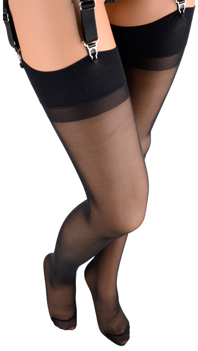 Sara 20 Den Silky Stockings provide elegance and comfort, perfect for enhancing your evening look.