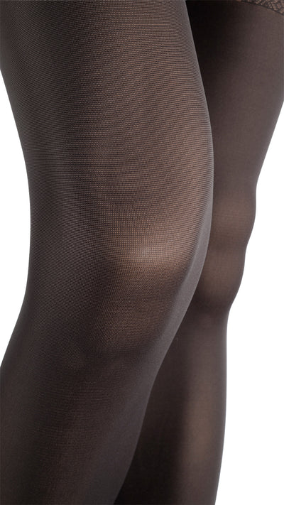 Sandra 70 Denier Soft Luxury Opaque Stockings offer elegance and comfort, perfect for any evening ensemble.
