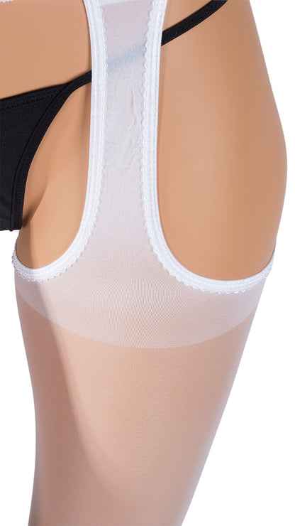 Sexy Strip 20 Open Crotch Pantyhose for Effortless Style