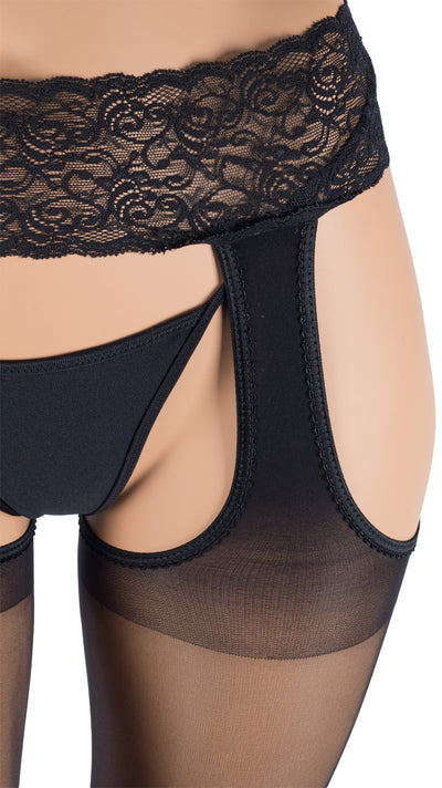 Sexy Strip 20 Open Crotch Pantyhose for Effortless Style