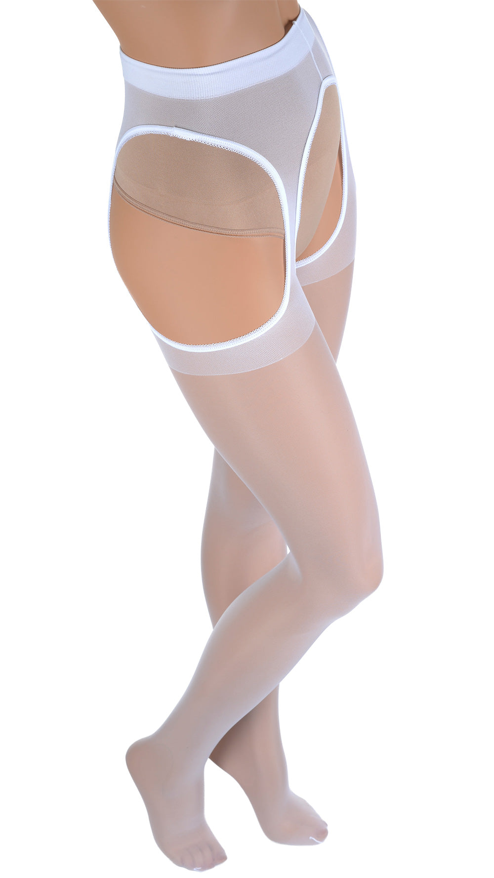 Scandal 20 Den Strip Panty Suspender Pantyhose for Allure, perfect for adding allure and elegance to any outfit.