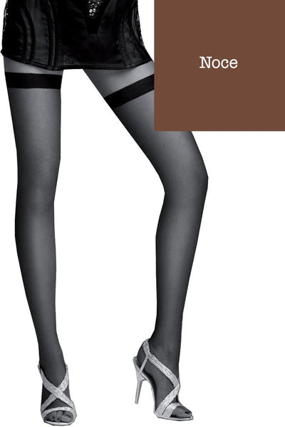 Trasparenze Capri 8 Den Ultra Sheer Thigh Highs offer a flawless, bare leg look for any occasion.