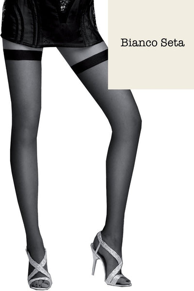 Capri 8 Den Ultra Sheer Thigh Highs - Spike Angel