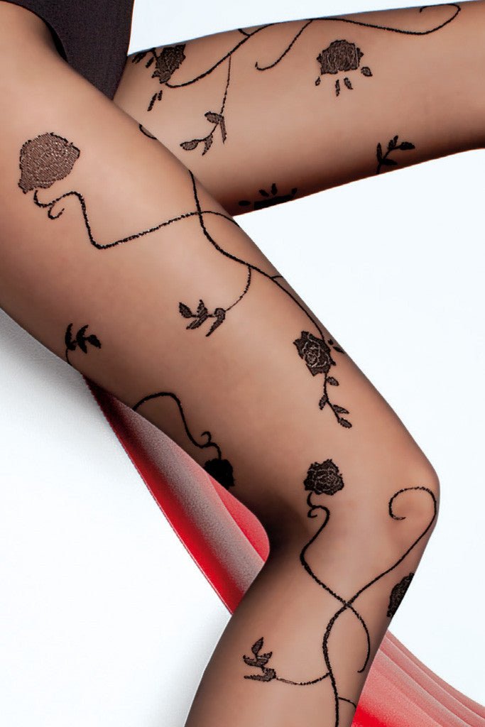Collina Tattoo Pantyhose - Spike Angel