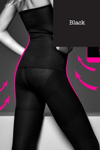 Veneziana Control Top Opaque Shaping Tights provide stylish support and comfort for fashionable women.