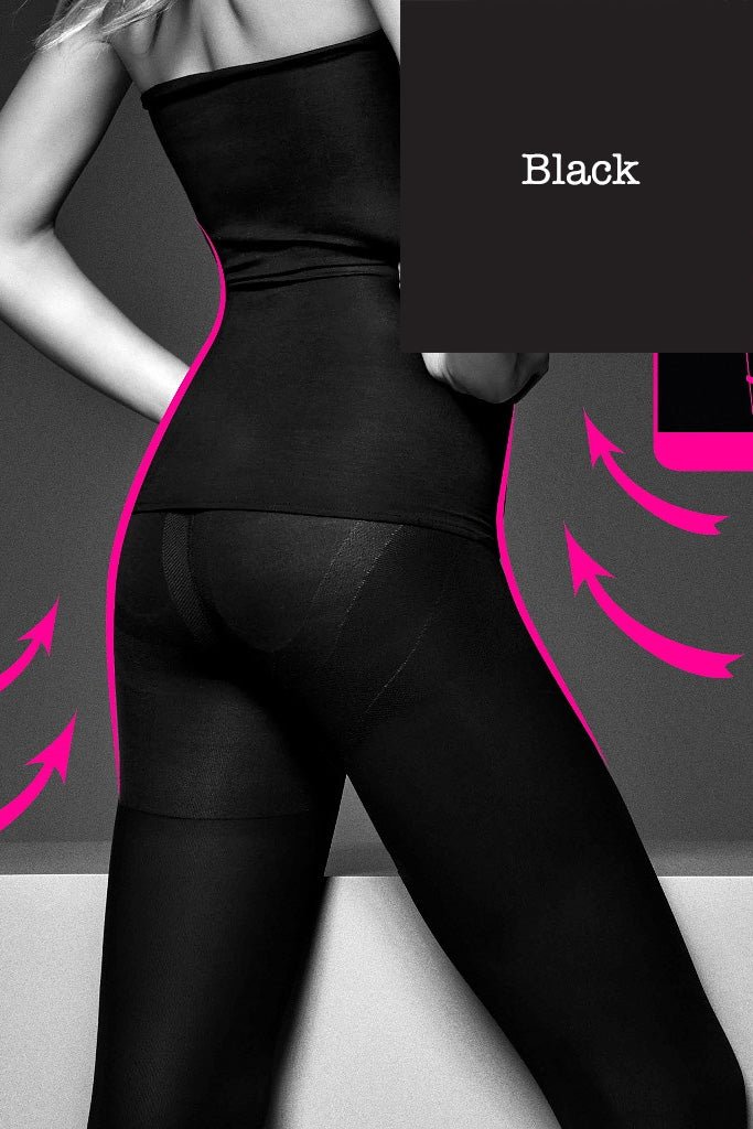 Veneziana Control Top Opaque Shaping Tights provide stylish support and comfort for fashionable women.