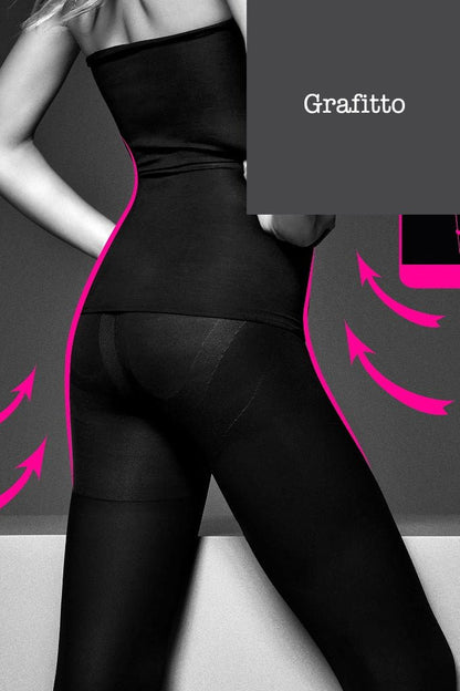 Veneziana Control Top Opaque Shaping Tights provide sleek support and style for fashionable women. Perfect for any outfit.