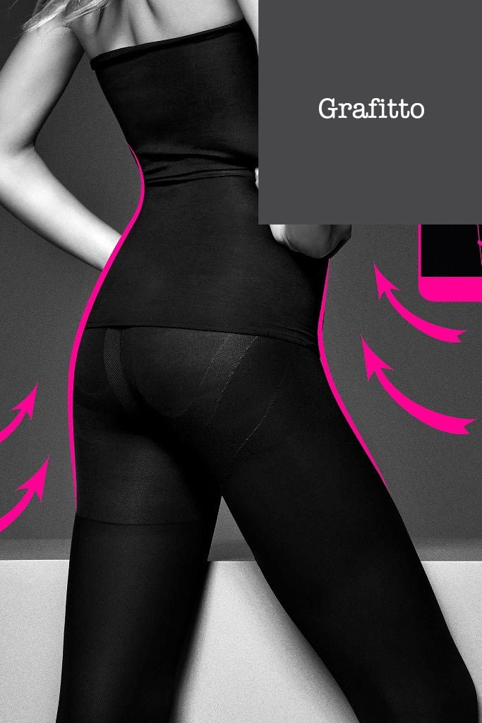 Veneziana Control Top Opaque Shaping Tights provide sleek support and style for fashionable women. Perfect for any outfit.
