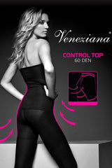 Control Top Opaque Shaping Tights - Spike Angel