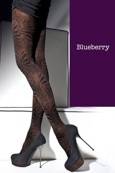 Elevate your style with Fiore Cristine Patterned Tights, perfect for fall and made from luxurious microfiber.