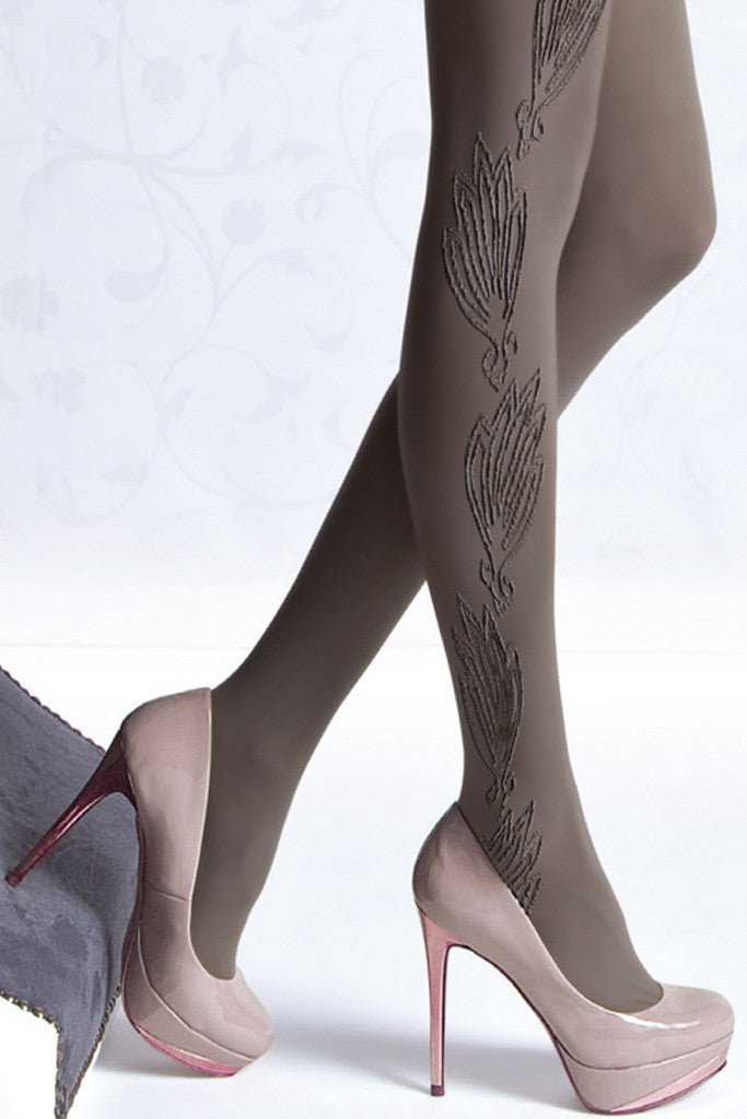 Cyntia Patterned Tights - Spike Angel