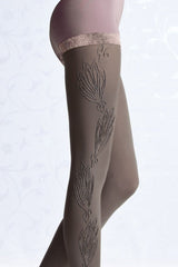 Cyntia Patterned Tights - Spike Angel