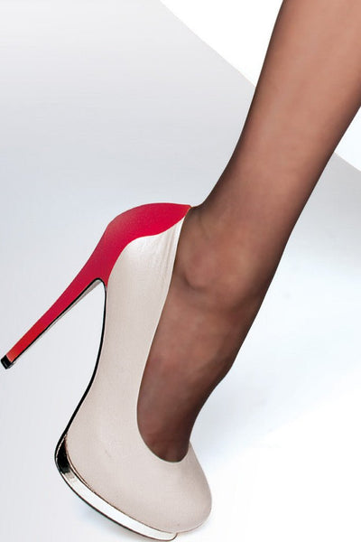 Stylish Daisy Tattoo Pantyhose by Fiore, perfect for any occasion with a chic sheer look and durable design.