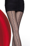 Delana Seamed Pantyhose - Spike Angel