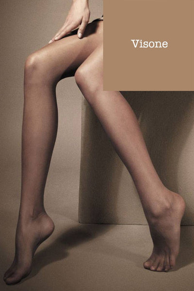 Stylish legs in Dimension 15 3D Lycra Sheer Pantyhose, perfect for elevating any fashionable outfit.