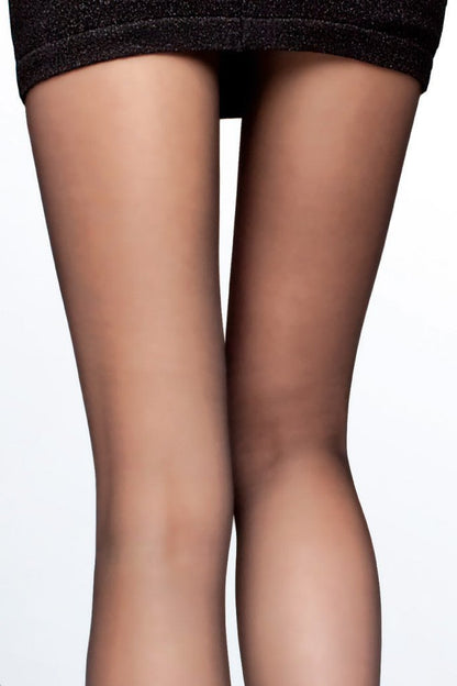 Fiore Fortuna Tattoo Pantyhose offer stylish 20 denier sheerness, perfect for any occasion, from work to play.