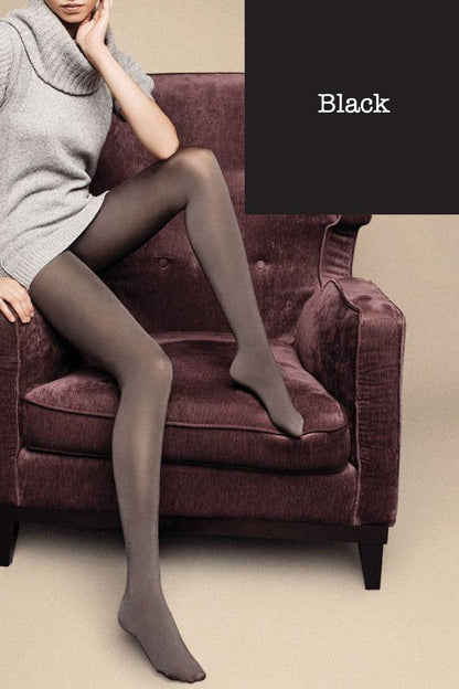 Ginestra 100 Glossy Elastic Lycra Tights offer a stylish touch for any outfit, perfect for work or parties.
