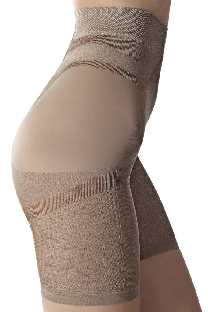 High-Slim Shaping Panty by Fiore enhances your silhouette with a comfortable, butt-shaping design and durable fabric.