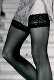 Marlene Silky Thigh Highs - Spike Angel