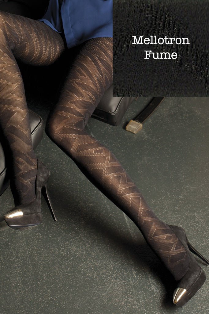 Stylish Trasparenze Mellotron 80 Den Fashion Tights featuring a chic pattern, perfect for elevating your outfit.