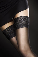 Milena Lace Top Thigh Highs - Spike Angel