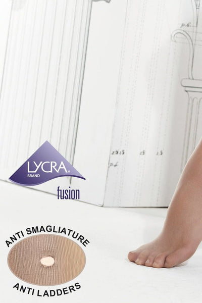 Permaneo 20 Lycra Fusion Anti Ladders Pantyhose offer sheer comfort and ladder-resistant technology for everyday wear.