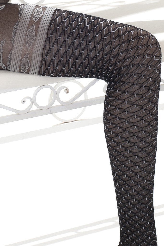 Pina Colada Fashion Tights - Spike Angel