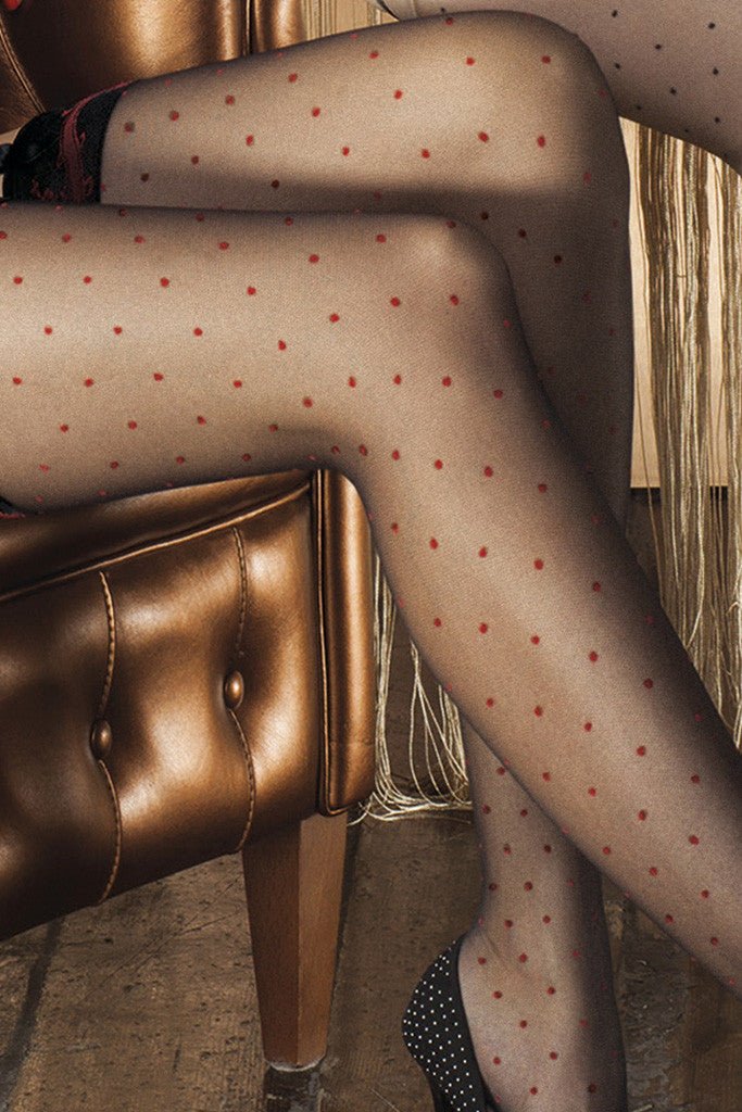 Rame Polka Dot Stockings - Spike Angel