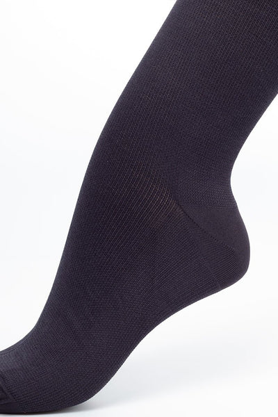 Repomen Cotton Compression Socks 14-18 mmHg 18-24 hPa with anatomic heel for men’s active travel and fitness by Ibici