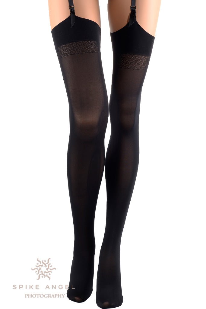 Elegant Sandra 70 Denier Soft Luxury Opaque Stockings, perfect for adding allure to any outfit, available now.