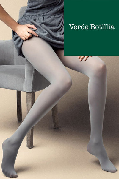 Satin 40 Den Opaque Microfiber Tights in 12 Colors, perfect for stylish women, ideal for any occasion.