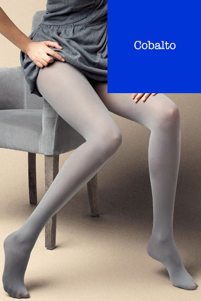 Satin 40 Den Opaque Microfiber Tights in 27 Colors, perfect for stylish outfits, available at Veneziana.